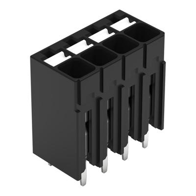 WAGO 2086-1104 Printklem 1.50 mm² Aantal polen 4 Zwart 1 stuk(s)