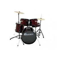 DIMAVERY DS-200 Drum set, wine red - thumbnail