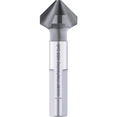 Alpen 0238000630100 Kegelverzinkboor 6.30 mm Blank Cilinderschacht 1 stuk(s)