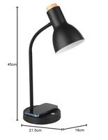 Eglo Landelijke tafellampVeradal-Qi met oplader - 900628 - thumbnail