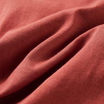 Kindershirt met lange mouwen motorprint 116 hennakleurig