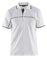 Blåkläder Poloshirt 33891050 | Wit/Donkergrijs | Maat XXL - 7330509662694 - thumbnail