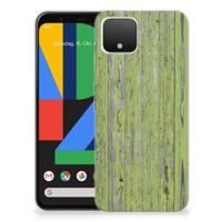 Google Pixel 4 | Bumper Hoesje | Green Wood - thumbnail