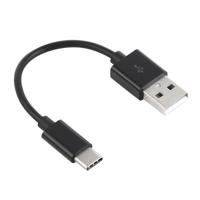 USB naar USB-C / Type-C opladen & Sync datakabel, kabellengte: 14cm, voor Galaxy S8 & S8 PLUS / LG G6 / Huawei P10 & P10 Plus / Xiaomi Mi6 & Max 2 en - thumbnail