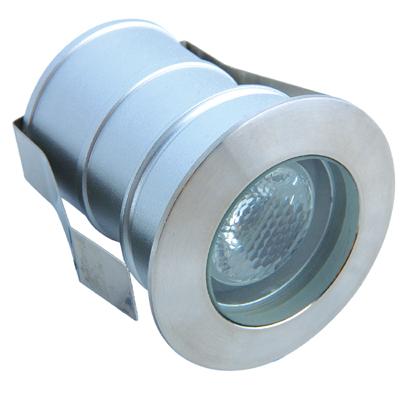RVS LED inbouwspot Klemko warmwit 1W866085