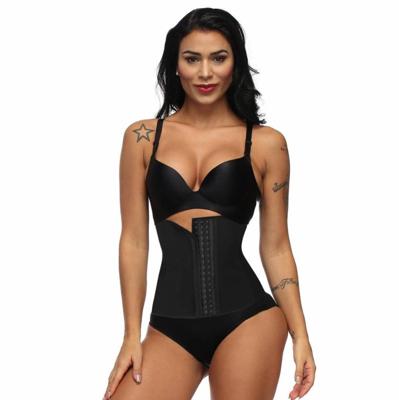 LaFaja - Colombiaanse Latex / Spandex Waist Trainer Zwart