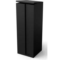 Collu Brievenbus Zwart 350 x 350 x 1000 mm Geroba - Geroba - thumbnail