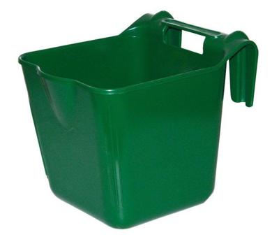Kerbl Hangon 323480 voederbak om op te hangen, ca. 13 l, groen