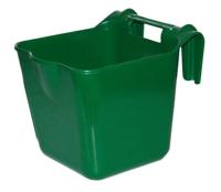 Kerbl Hangon 323480 voederbak om op te hangen, ca. 13 l, groen - thumbnail