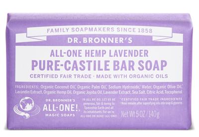 Dr. Bronner&apos;s Zeepblok - pure castile - lavendel