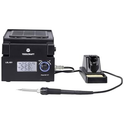 TOOLCRAFT LSL-951 Soldeerstation met LED-verlichting en soldeerrookafzuiging Digitaal 80 W 160 - 480 °C TOOLCRAFT LSL-951 Soldeerstation met LED-verlichting en soldeerrookafzuiging Digitaal 80 W 160 - 480 °C