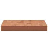 Tafelblad rechthoekig 60x40x4 cm massief beukenhout - thumbnail