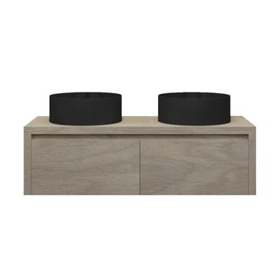 Gliss Design Onderkast Ares 120 cm Corn Silk Met 2 Lades Gliss Design Onderkast Ares 120 cm Corn Silk Met 2 Lades