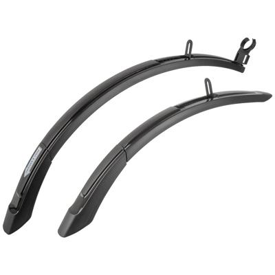 M-Wave spatbordenset 20-24 inch 55mm zwart op kaart