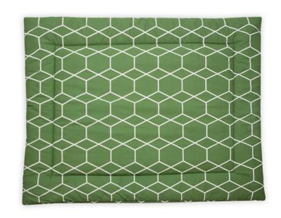 Briljant Baby boxkleed 80x100 cm grid forrest