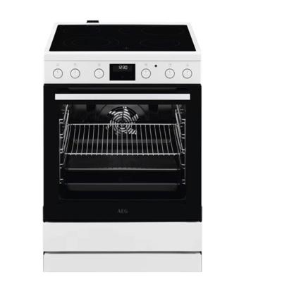 AEG CCB6443BBM Elektrisch Fornuis met Keramische Kookplaat en Elektrische Oven AEG CCB6443BBM Elektrisch Fornuis met Keramische Kookplaat en Elektrische Oven