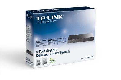 TP-LINK Switch Gigabit TL-SG2008 8P Jetstream