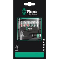 Wera Bit-Check 12 BiTorsion 1 SB 05136385001 Bitset 1/4 (6.3 mm) Incl. bithouder - thumbnail