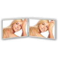 Zep fotolijst dh15r silver 2x 13x18 cm - thumbnail