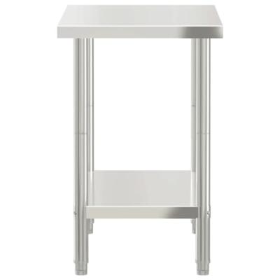 VidaXL Keukenwerktafel 82,5x55x85 cm roestvrij staal VidaXL Keukenwerktafel 82,5x55x85 cm roestvrij staal