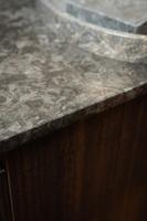 Afdekblad Loutro Marmer Taupe 140x200 cm - thumbnail