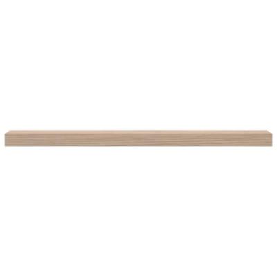 Wandschapppen 2 st 80x23,5x4 cm bewerkt hout - thumbnail