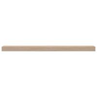 Wandschapppen 2 st 80x23,5x4 cm bewerkt hout - thumbnail