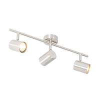 QAZQA Moderne plafondlamp staal 3-lichts verstelbaar - Jeana - thumbnail