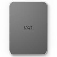 Externe Harde Schijf LaCie Mobile Drive Secure Grijs 4 TB HDD - thumbnail