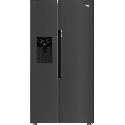 Beko B7RGNE665ZDS Amerikaanse koelkast Zwart