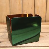 Bonbon doosjes - Chocolade doosje - Kerstgroen metallic - 48 stuks - thumbnail