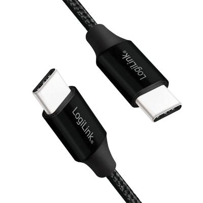 LogiLink CU0154 USB 2.0 0.48Gbps 60W USB Type-C 1m LogiLink CU0154 USB 2.0 0.48Gbps 60W USB Type-C 1m