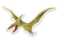 160 stickers Dinosaurussen DJECO groen - thumbnail