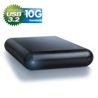 Fantec DB-ALU31 zwart 3.5 SATA USB 3.1 Typ-C - thumbnail