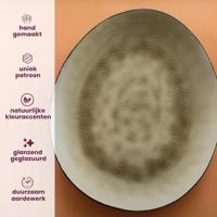 Cosy & Trendy Kleine Bordjes / Gebaksbordjes Streetfood 15 x 11.5 cm - 10 Stuks - thumbnail