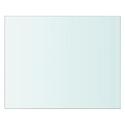 Wandschap transparant 20x25 cm glas