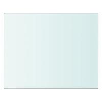 Wandschap transparant 20x25 cm glas - thumbnail