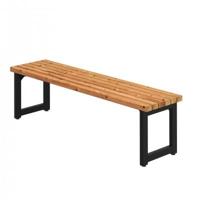 Moderne Tuinbank Trend Living - 150 CM - Thermowood® - thumbnail