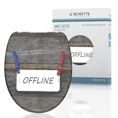 Schutte Duroplast WC-bril OFFLINE met soft-close
 82157