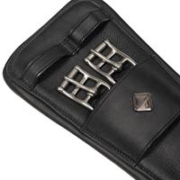 LeMieux Gel Tek Anatomic Curve dressuursingel zwart maat:70 - thumbnail