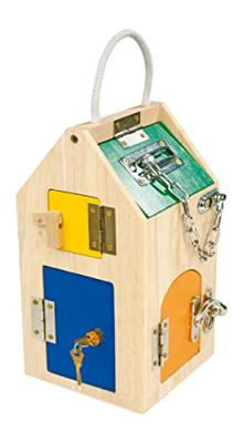 Small Foot houten slotenhuis