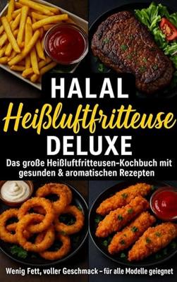 Halal Airfryer Deluxe: Das große Heißluftfritteusen-Kochbuch mit gesunden & aromatischen Rezepten - Yasmin Rahimi - ebook