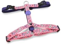 MORSO HONDENTUIG H-TUIG GERECYCLED SWEET TWEET ROZE 40-55X1,5 CM - thumbnail