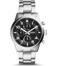 Horlogeband Fossil FS5137 Roestvrij staal (RVS) Staal 22mm