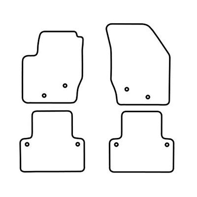 Automatten passend voor Volvo XC90 2002-2014 TMVO514