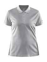 Craft 1909139 Core Unify Polo Shirt Wmn - Grey Melange - S - thumbnail