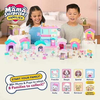 Puppyfeestset - LITTLE LIVE PETS - 1 moederhond en 15 puppy's - Geschikt voor kinderen vanaf 5 jaar