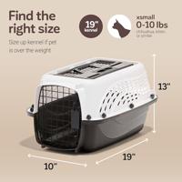 Petmate 2 Door Kennel Wit XS - thumbnail