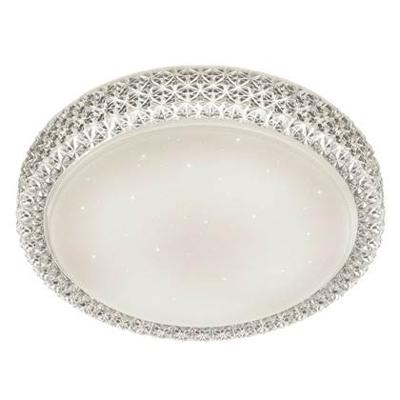 Trio Kristal plafonnièrePegasus met sterren effect wit - R62421100