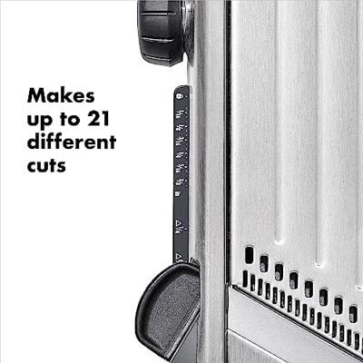 OXO Good Grips Mandoline - Groentesnijder - Keukensnijder - Good Grips - Basis Chef 2.0 Steel